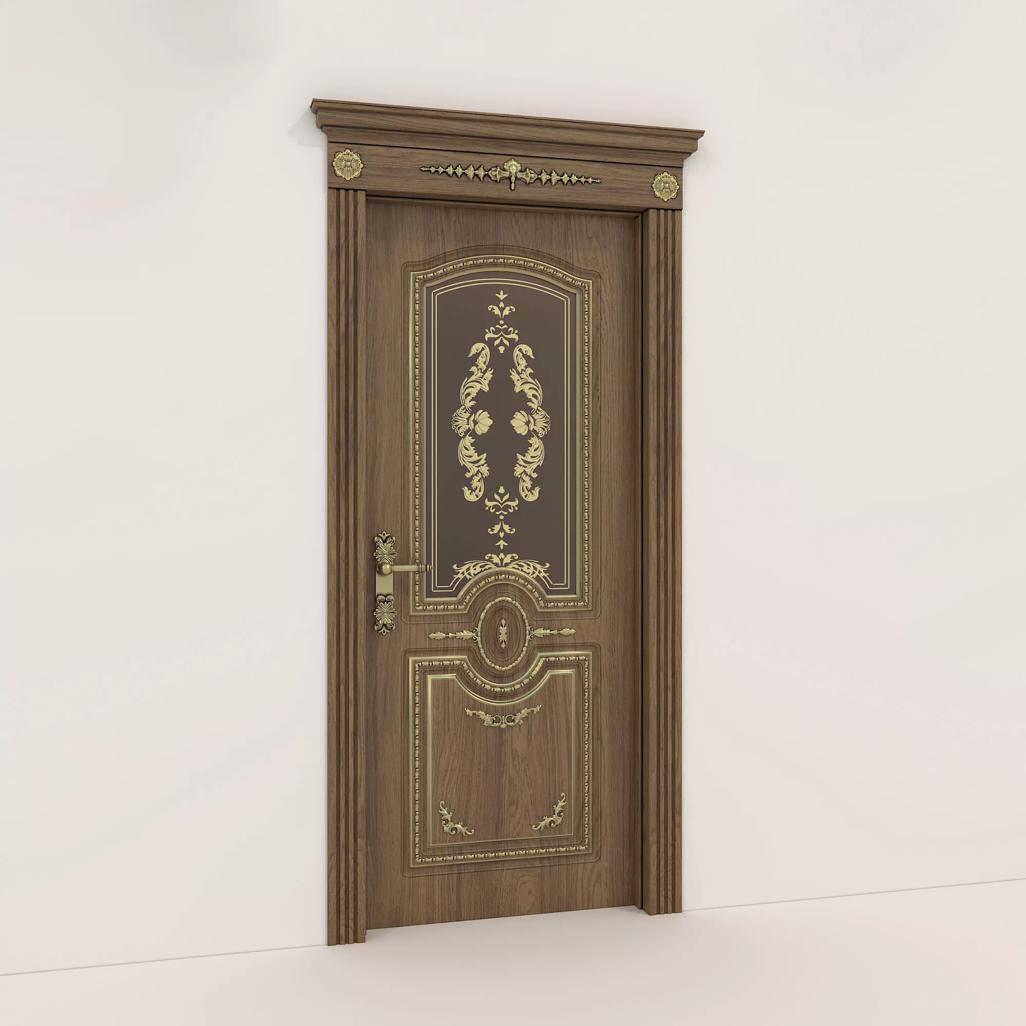 Classic Doors Collection 4 3D model_2