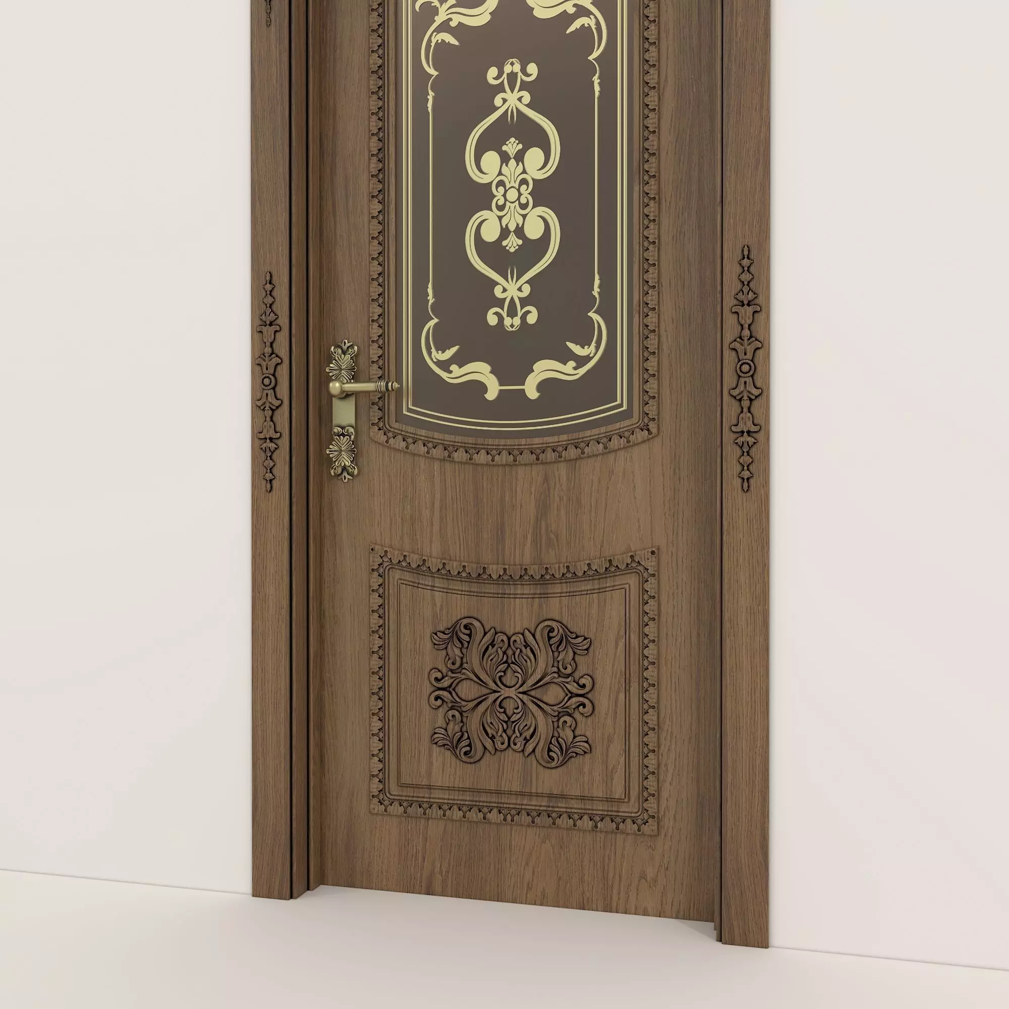 Classic Doors Collection 4 3D model_7