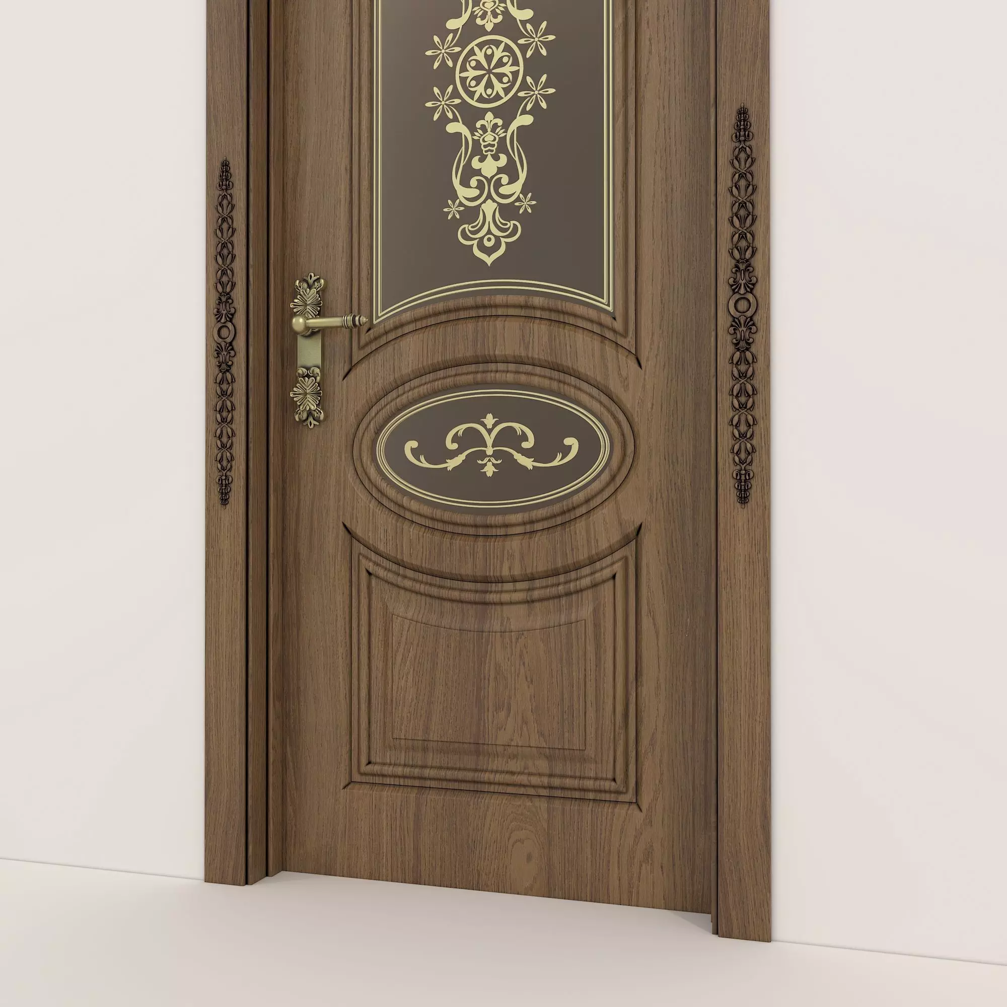 Classic Doors Collection 4 3D model_8