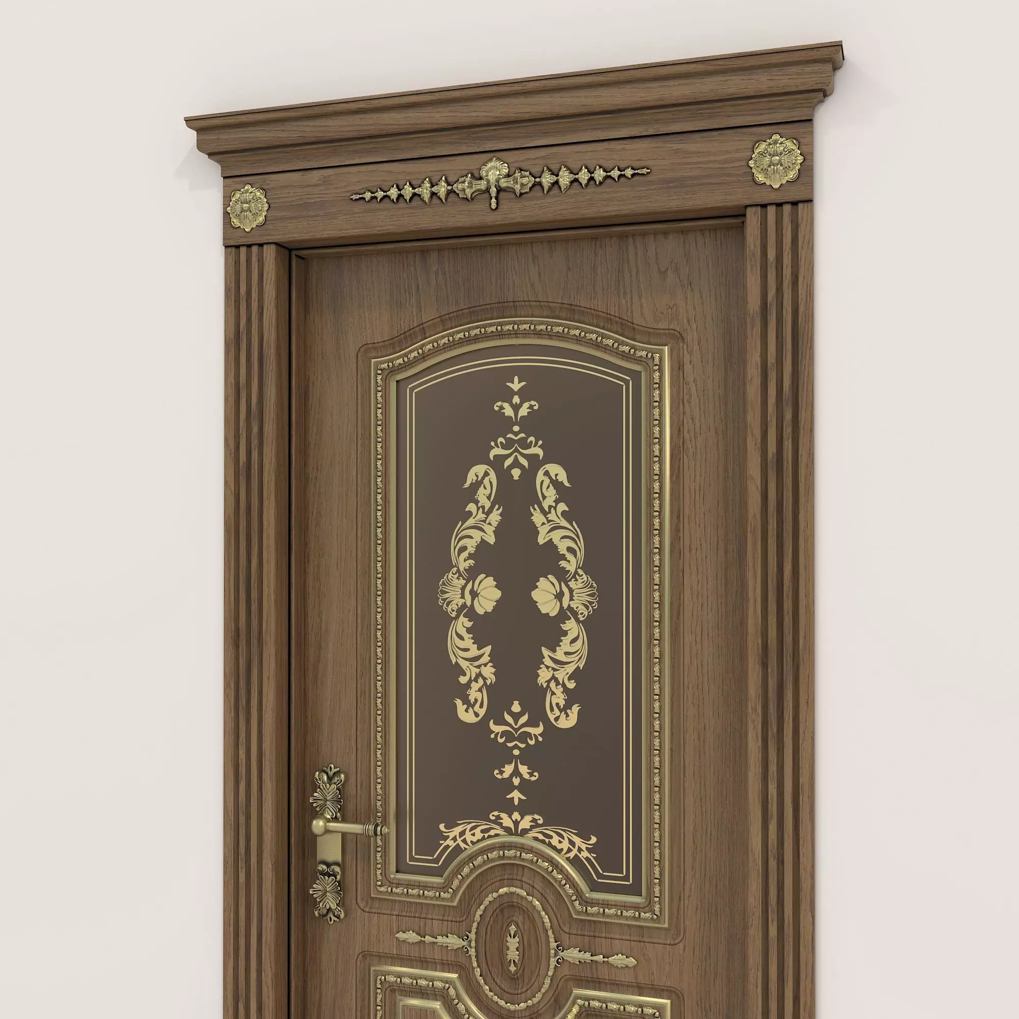 Classic Doors Collection 4 3D model_6