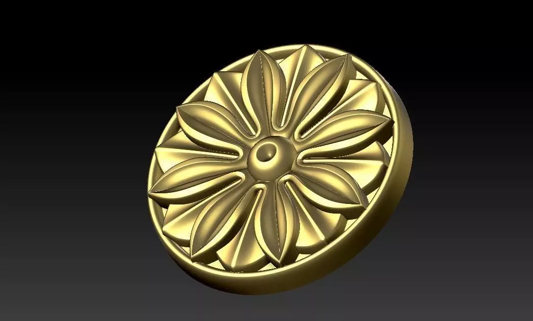 Decorative patterns  architectural  CNC machine output 3D model_2