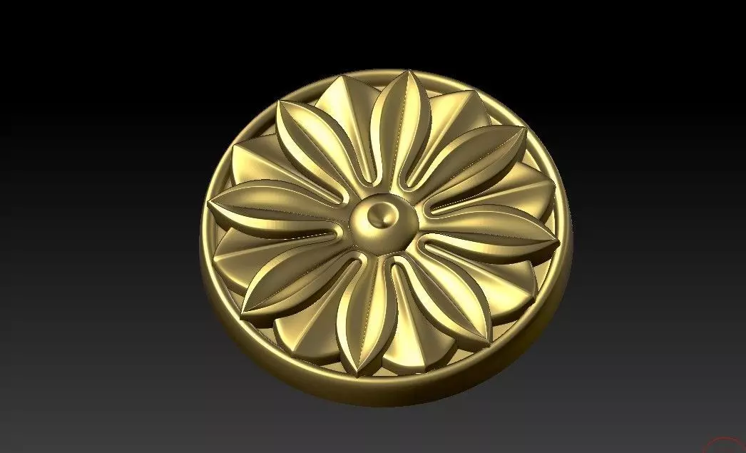 Decorative patterns  architectural  CNC machine output 3D model_1