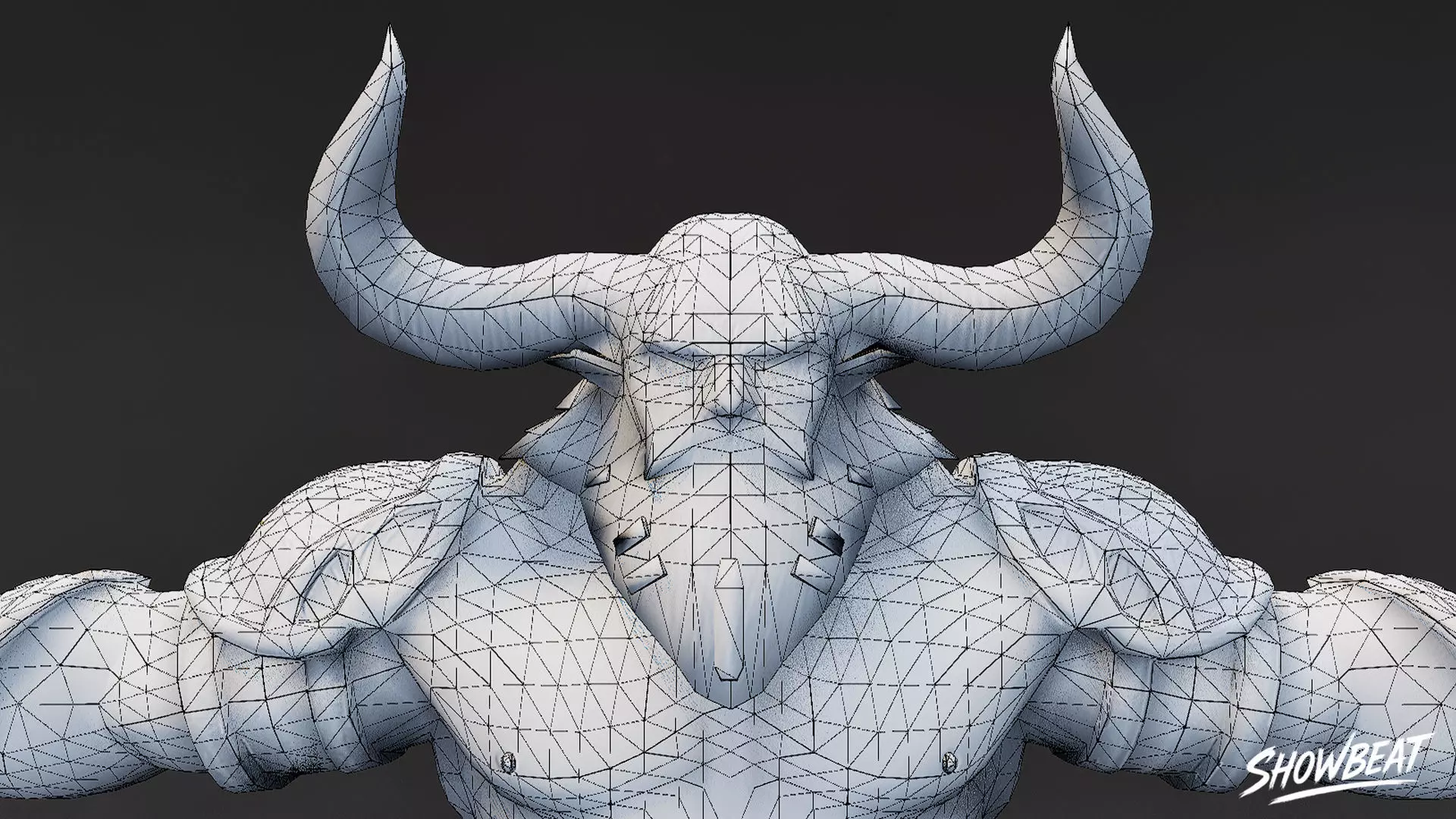 Complete Ogre T-Pose Pack Low-poly 3D model_22