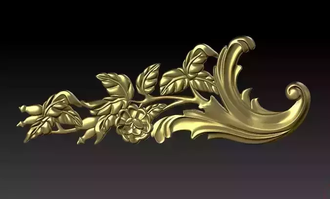 Decorative patterns  frames CNC machine output