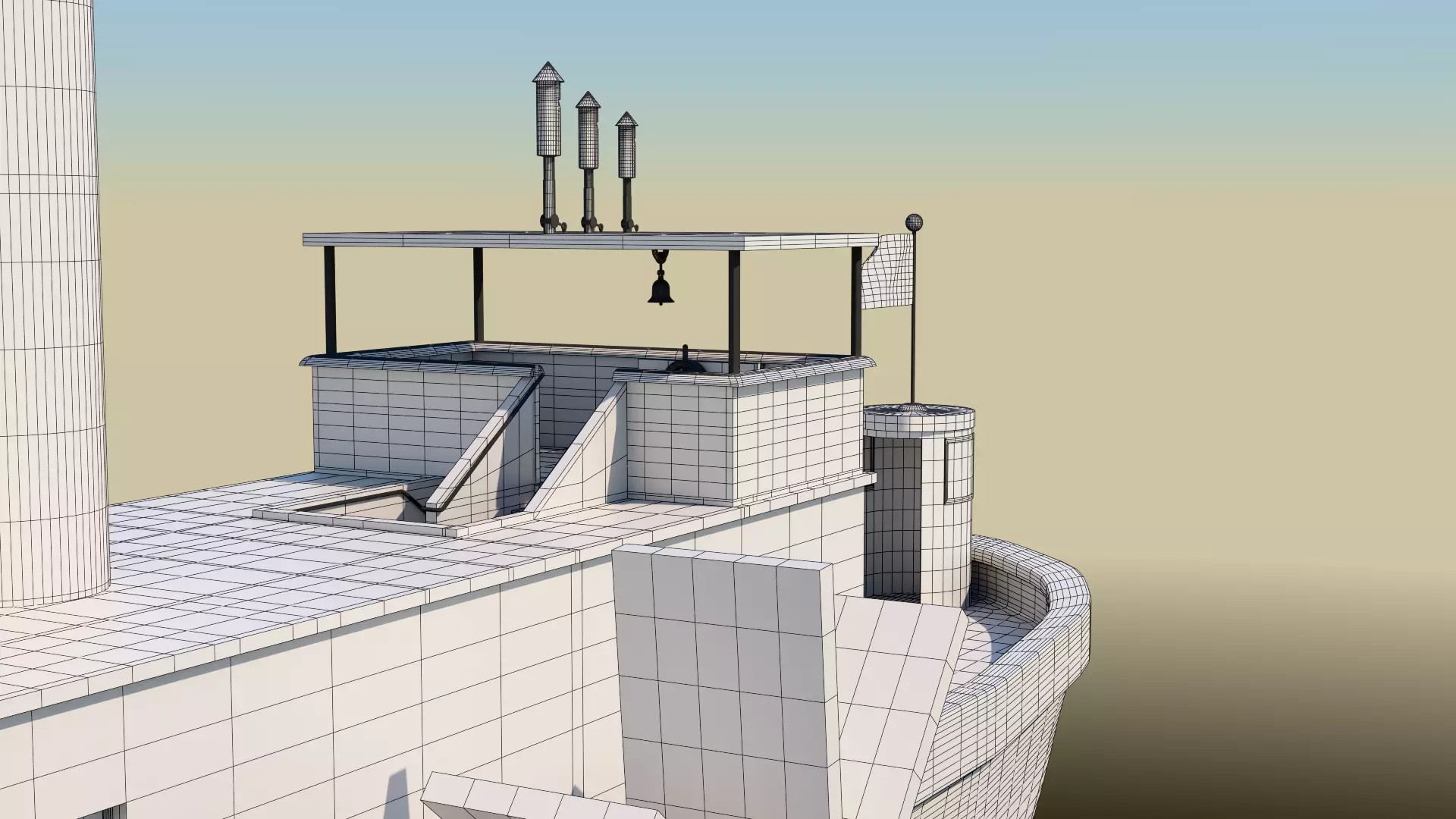 High Res Screen Version of Steamboat Willie 3D model_9