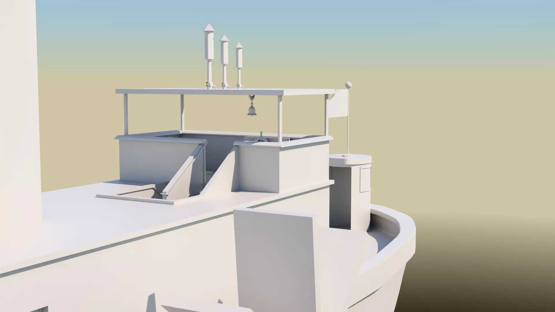 High Res Screen Version of Steamboat Willie 3D model_8