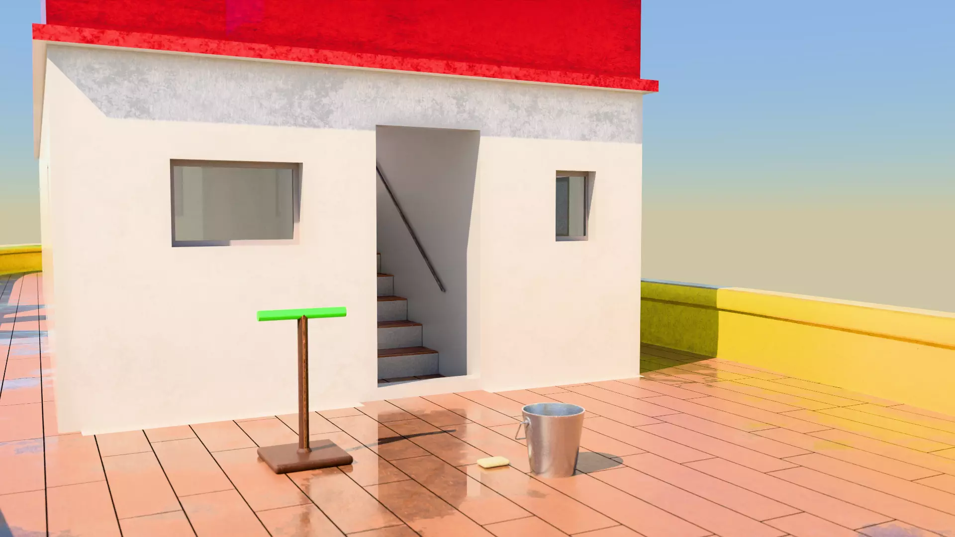 High Res Screen Version of Steamboat Willie 3D model_55