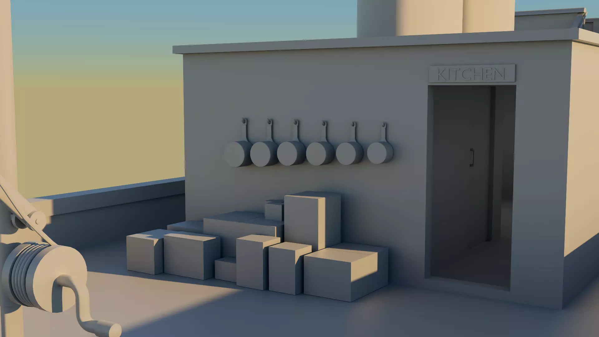 High Res Screen Version of Steamboat Willie 3D model_50