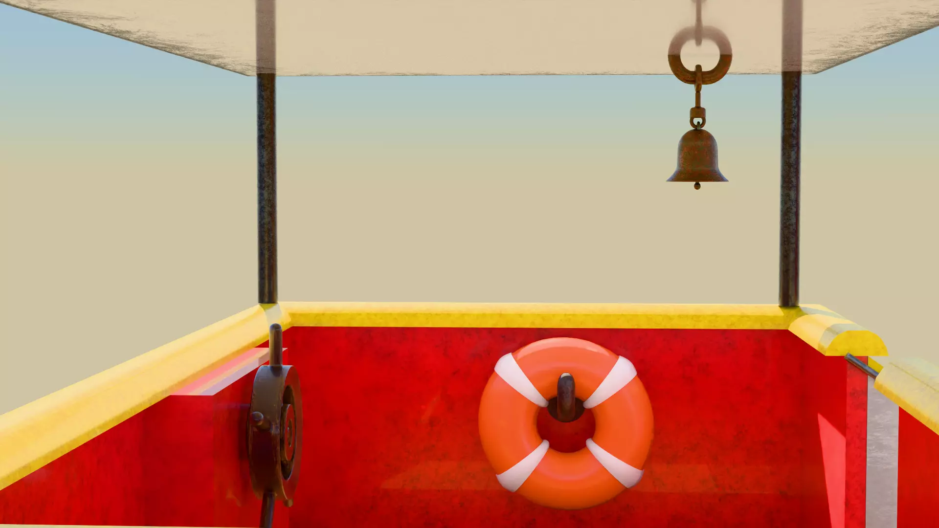 High Res Screen Version of Steamboat Willie 3D model_31