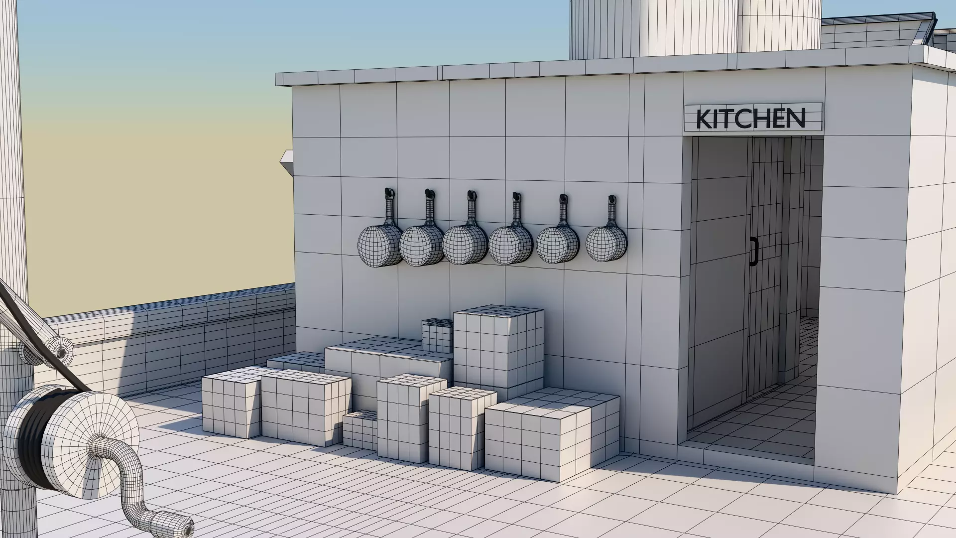 High Res Screen Version of Steamboat Willie 3D model_51