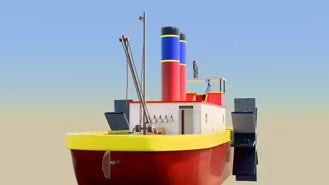 High Res Screen Version of Steamboat Willie