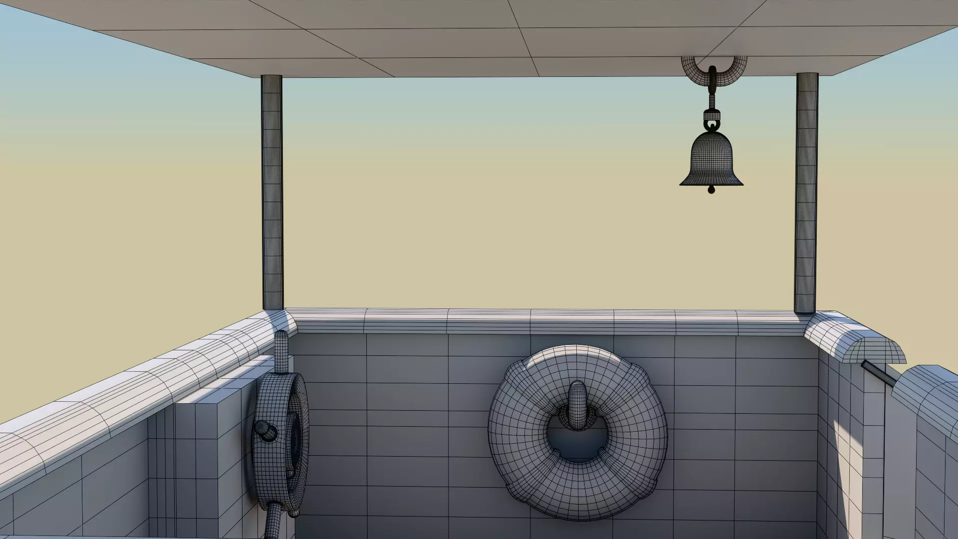 High Res Screen Version of Steamboat Willie 3D model_33