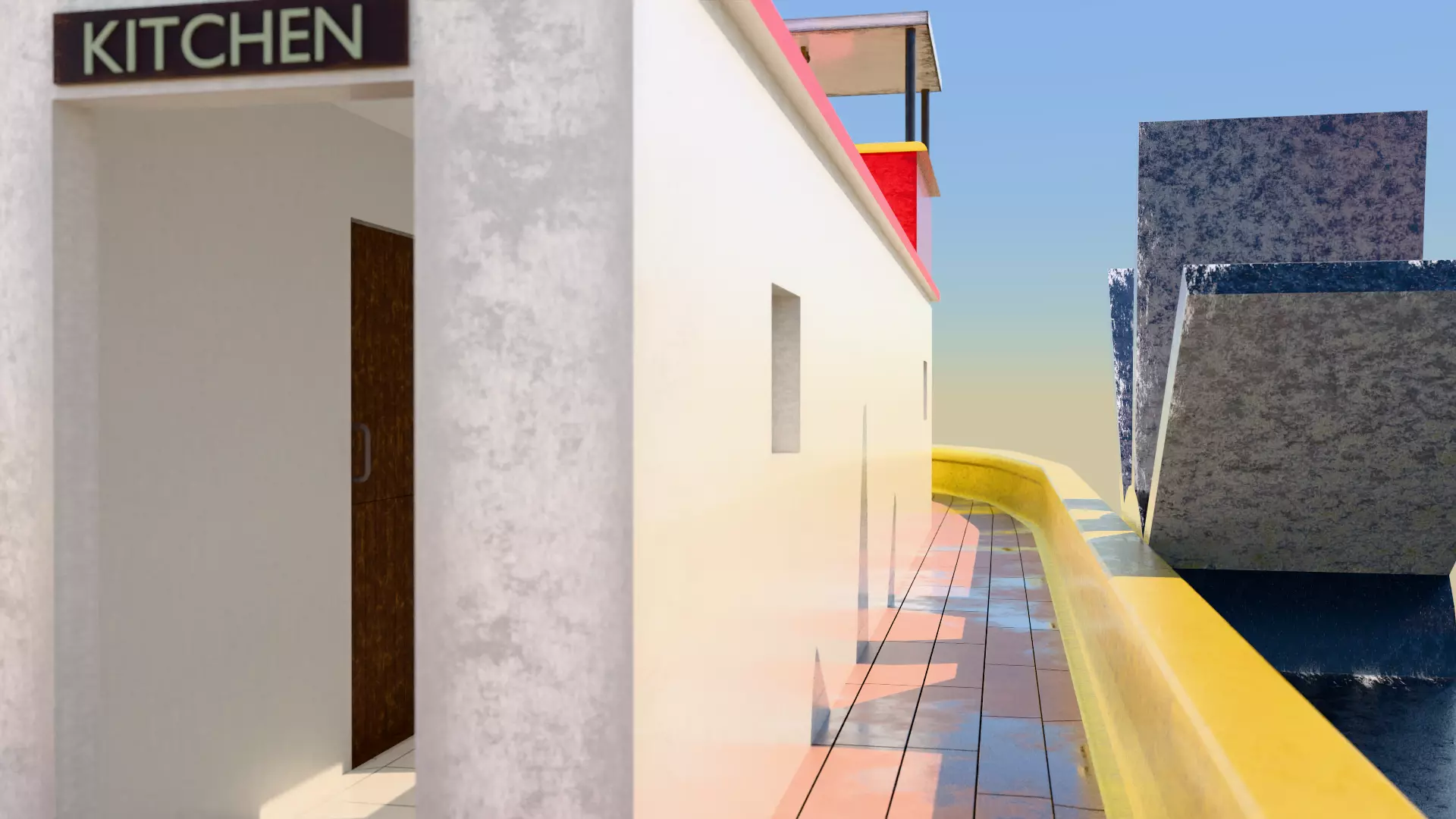 High Res Screen Version of Steamboat Willie 3D model_52