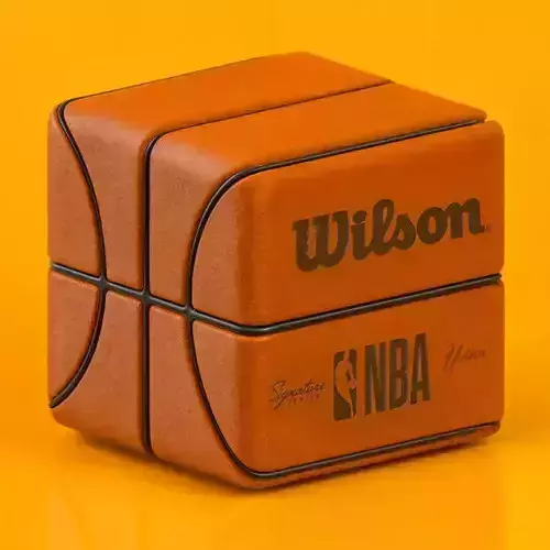  Square Ball Wilson NBA Props Second Life toy 3D print model