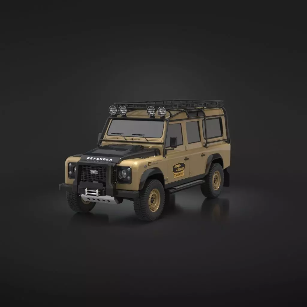 Land Rover Defender Works V8 Trophy 3D print model_1