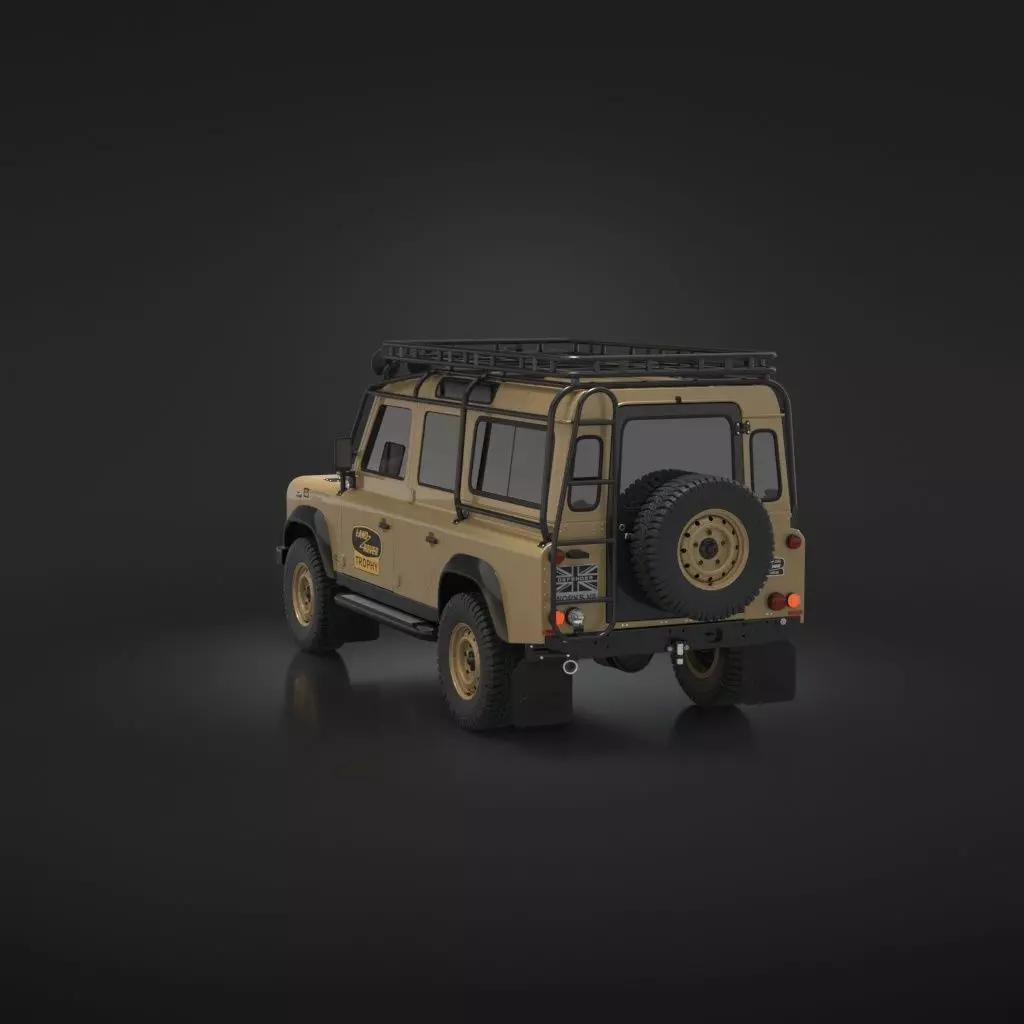 Land Rover Defender Works V8 Trophy 3D print model_2