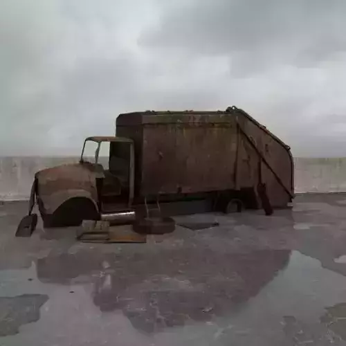 destroyed truck 012 am165