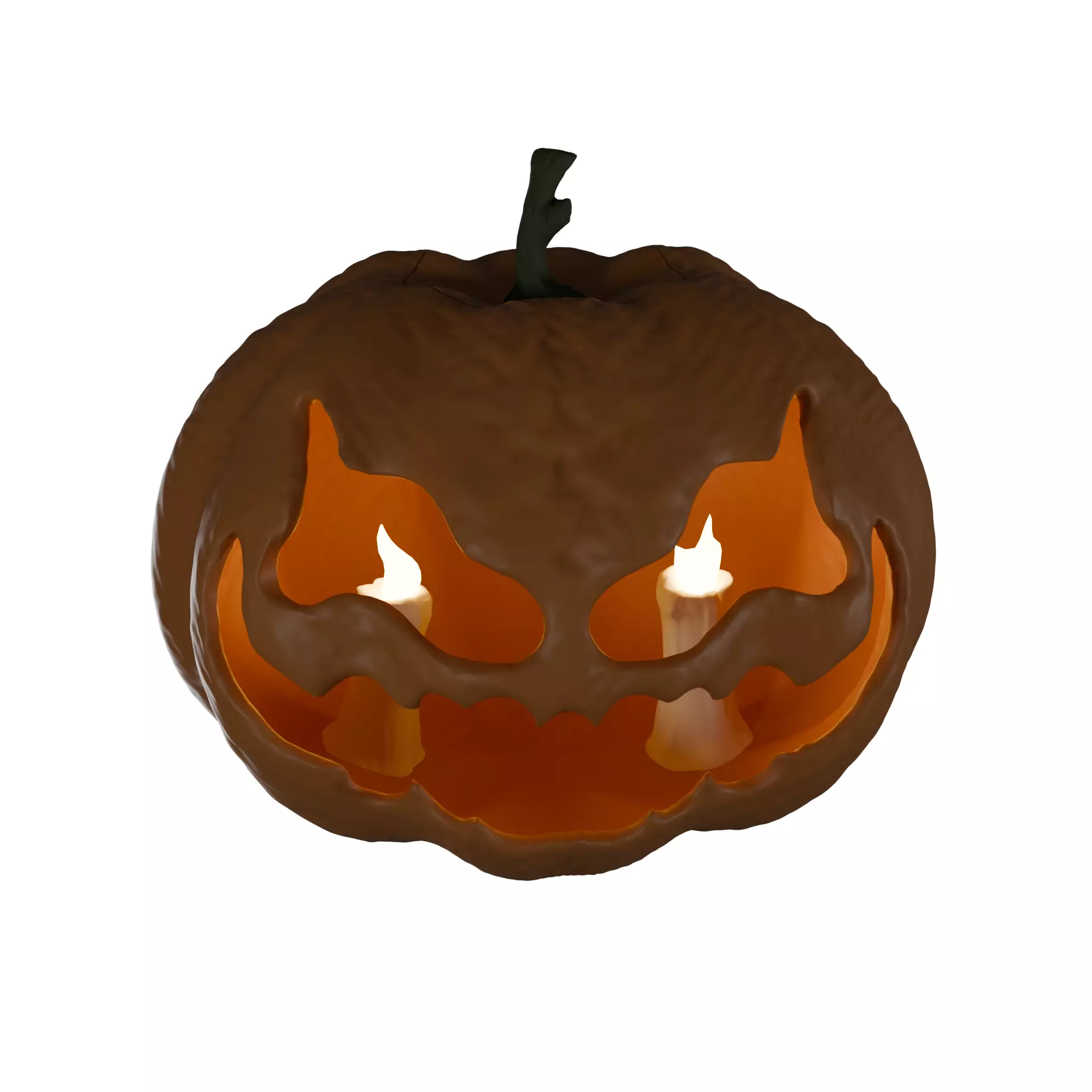 Halloween pumpkin - ABOBORA 3D model_1
