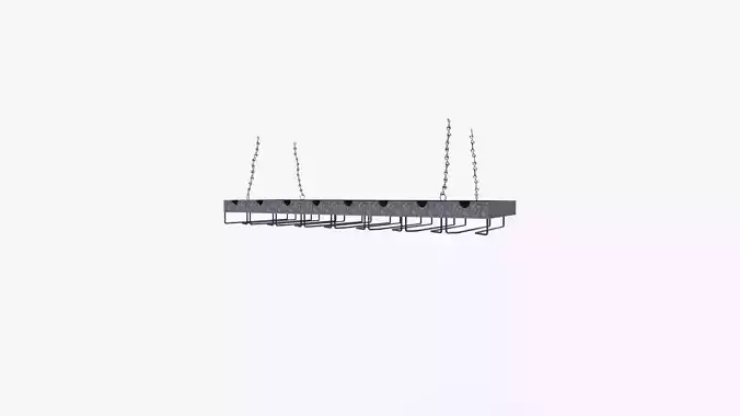 Wine Enthusiast Wine Glass Storage and Racks 3D model