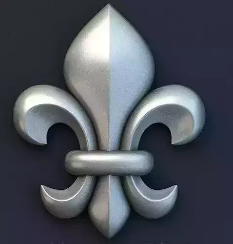 Decorative patterns CNC machine output 3D model