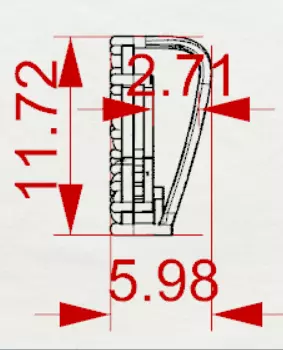 Chain Pop Link  Linear Shine  Secure Connection stl gl0035 3D print model_17