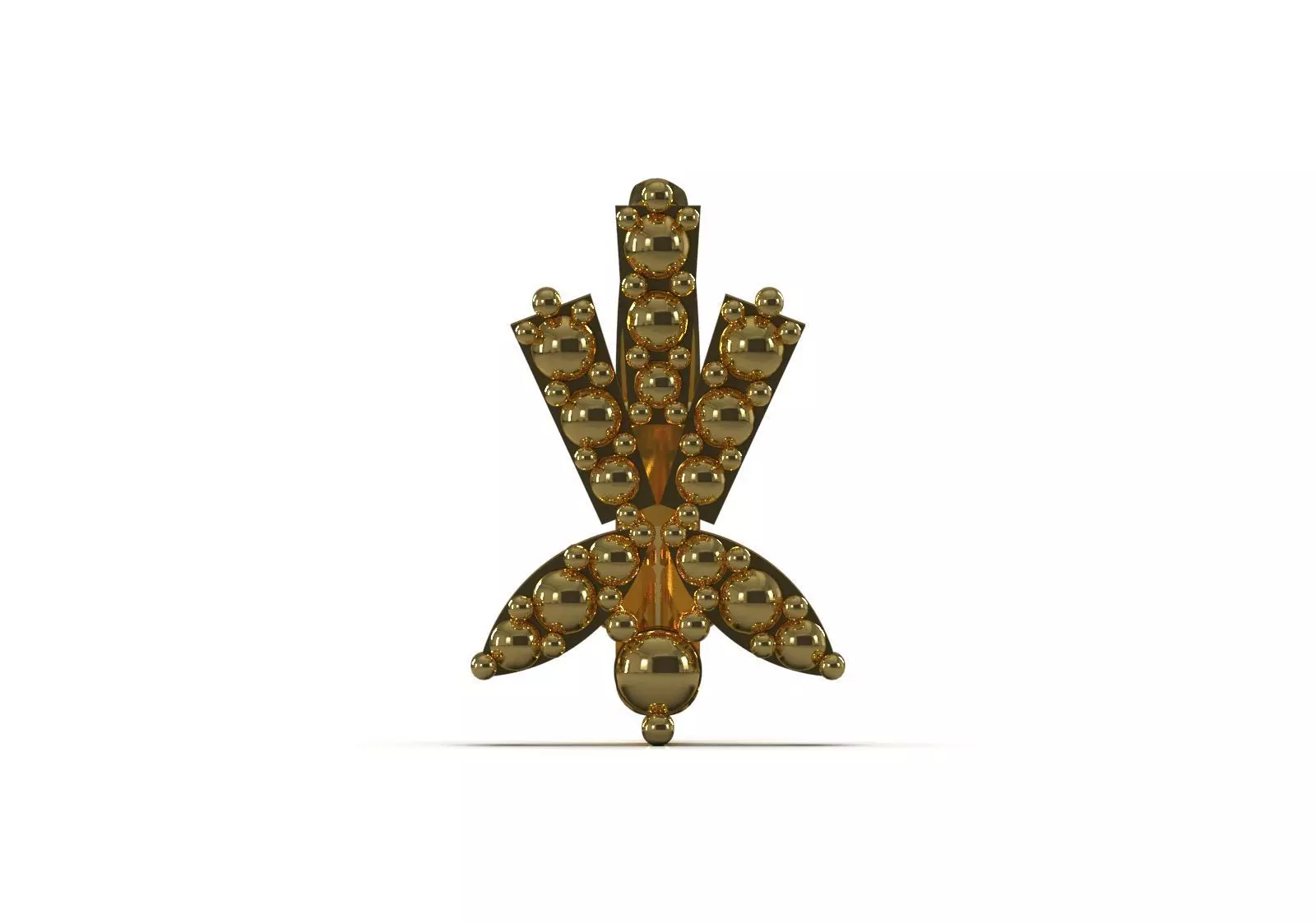 Chain Pop Link  Linear Shine  Secure Connection stl gl0035 3D print model_2