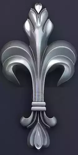 Decorative patterns CNC machine output 3D model