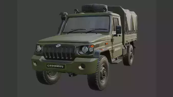 Military Truck 3D Model 3D model Military Truck 3D Model 3D model