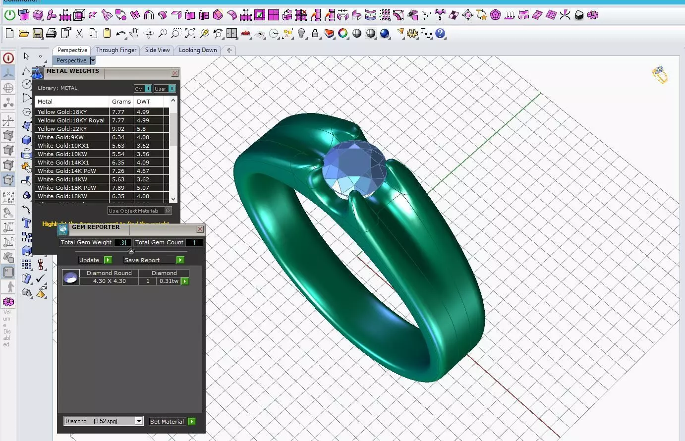 ZA003 MENRING 3D print model_8
