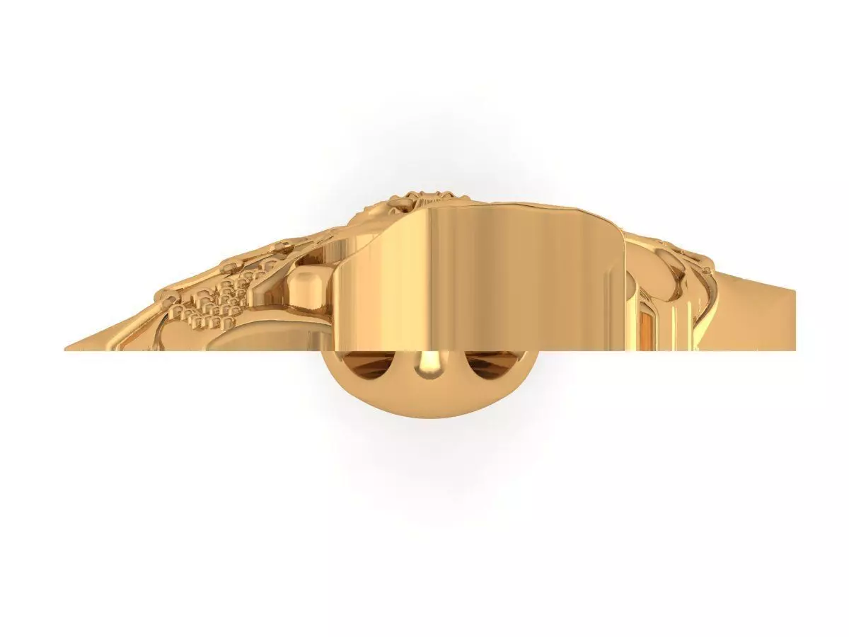 Ghost Head Pendant 3D print model_5