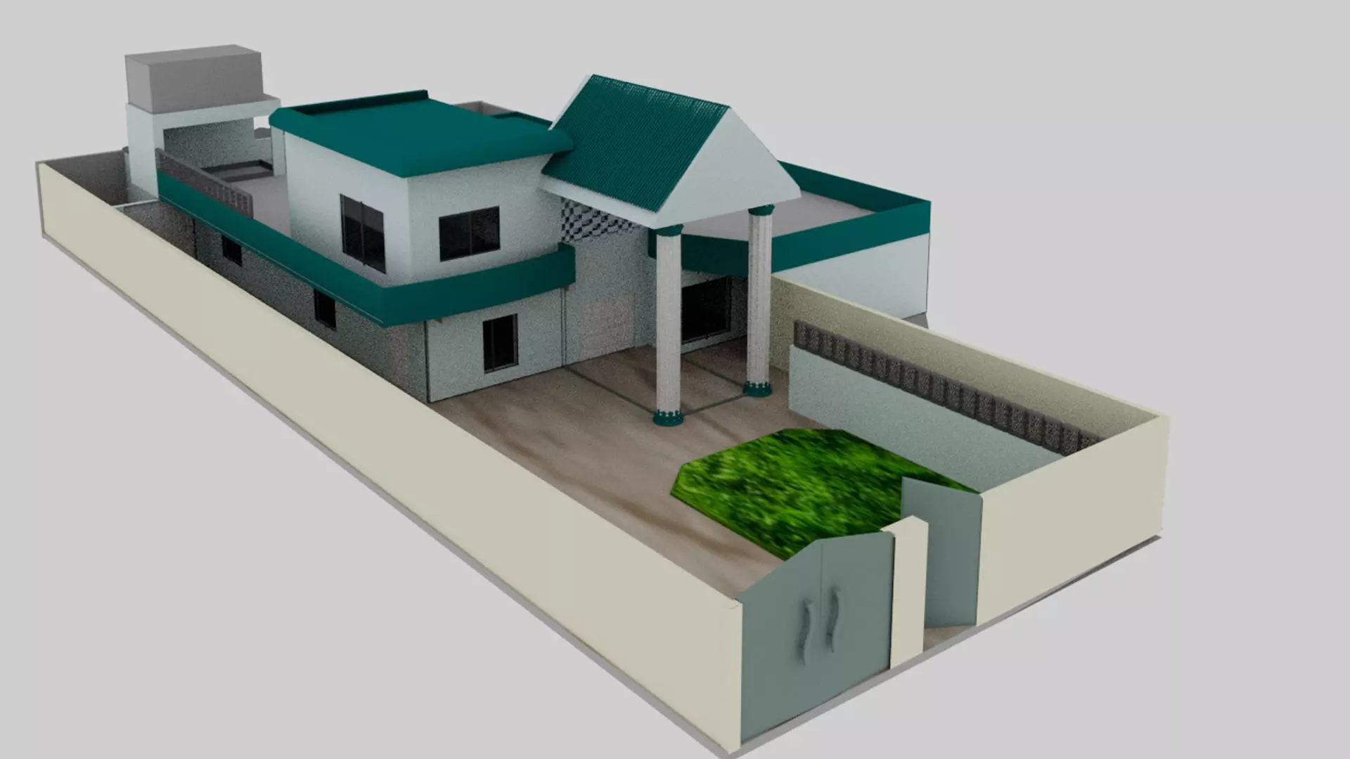 Realistic 3D Home Model Architectural Visualization Maya 3D model