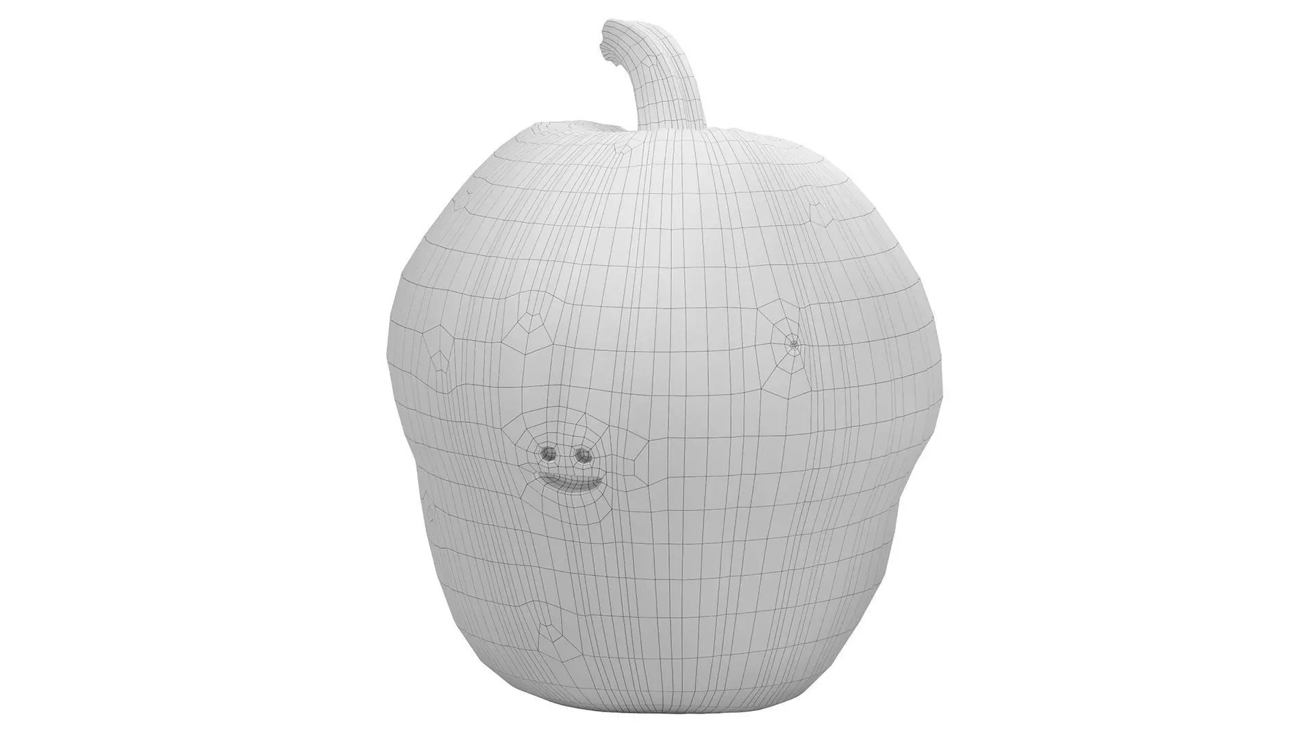 Halloween Decorative Pumpkins 01 3D model_6