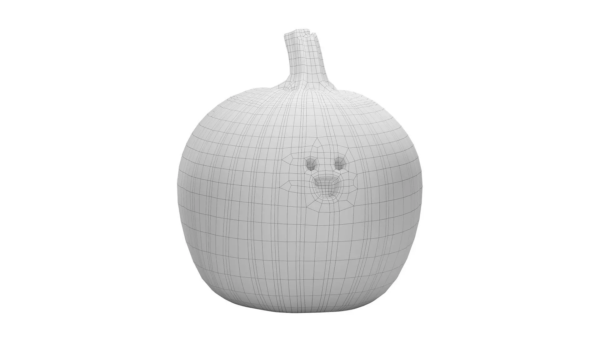Halloween Decorative Pumpkins 01 3D model_8