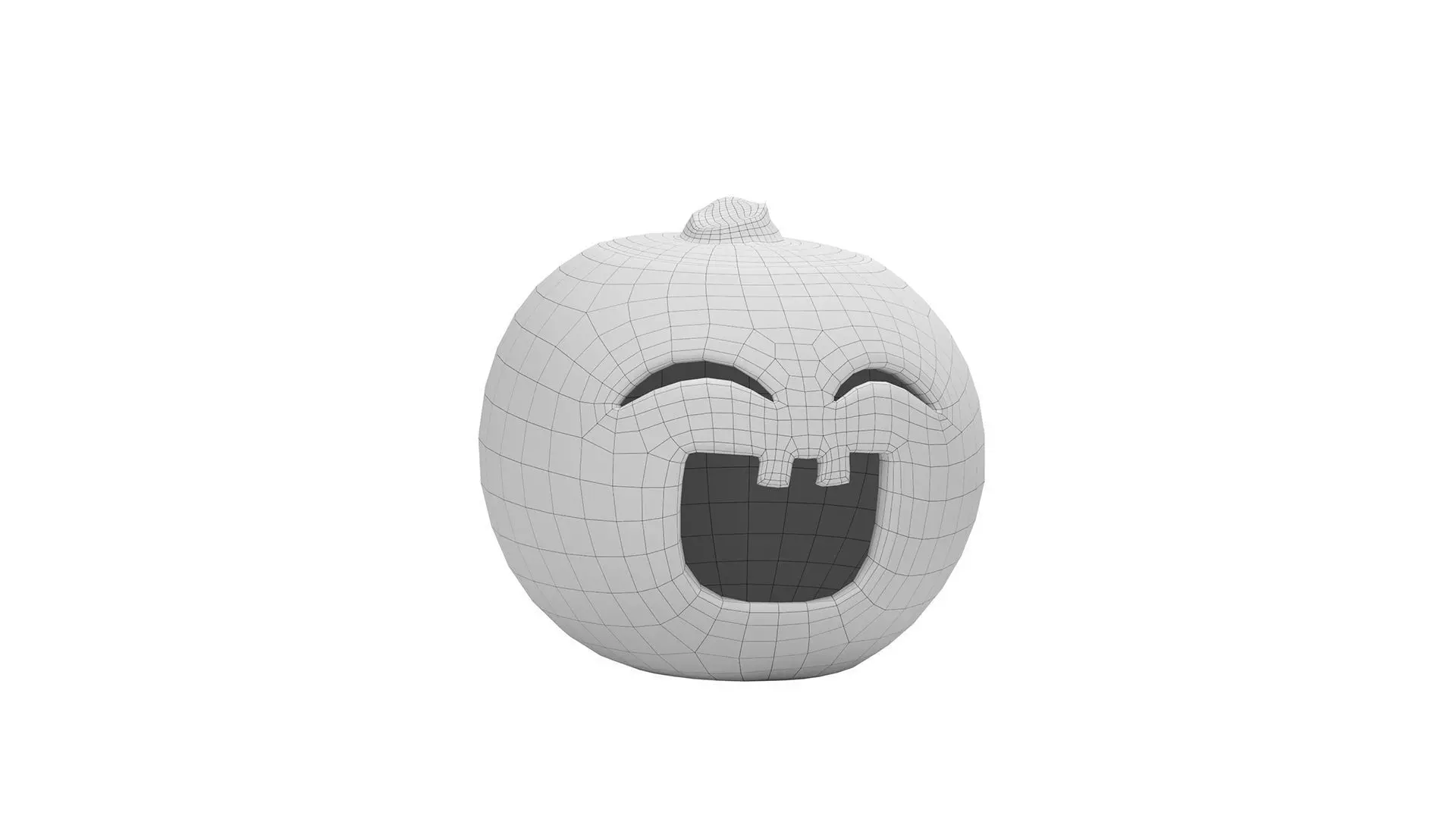 Halloween Decorative Pumpkins 01 3D model_10
