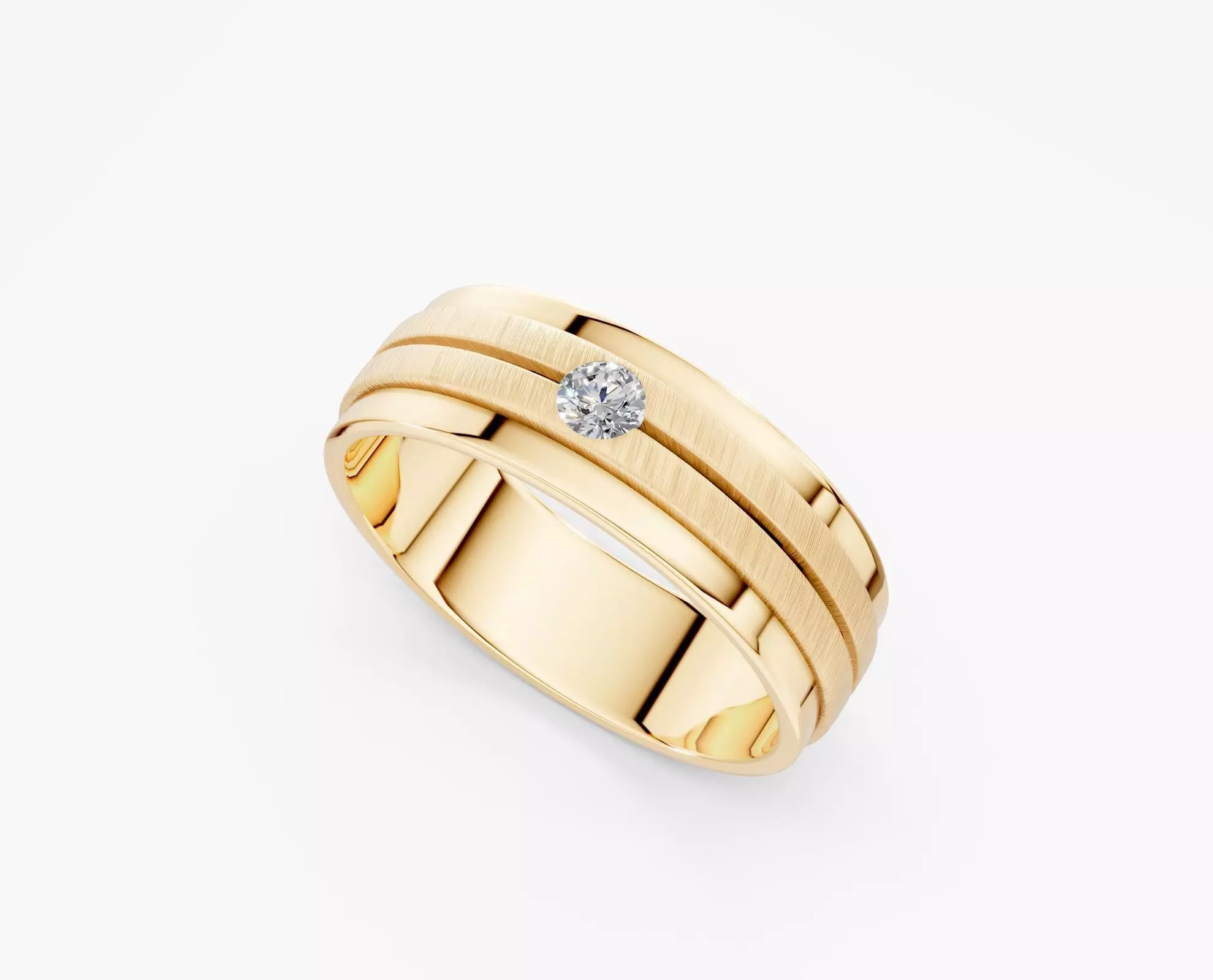 ZA004 MENRING 3D print model_4