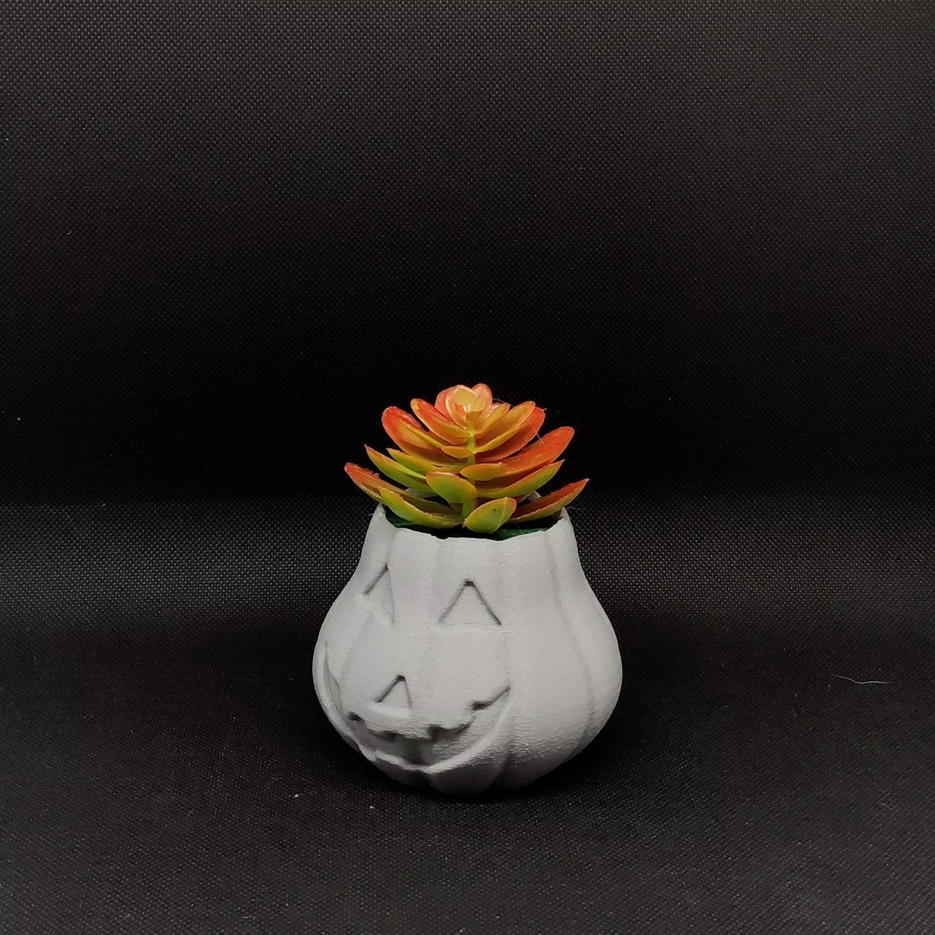 Jack O Lantern Pumpkin Planter STL Halloween Decor Digital File 3D print model_8