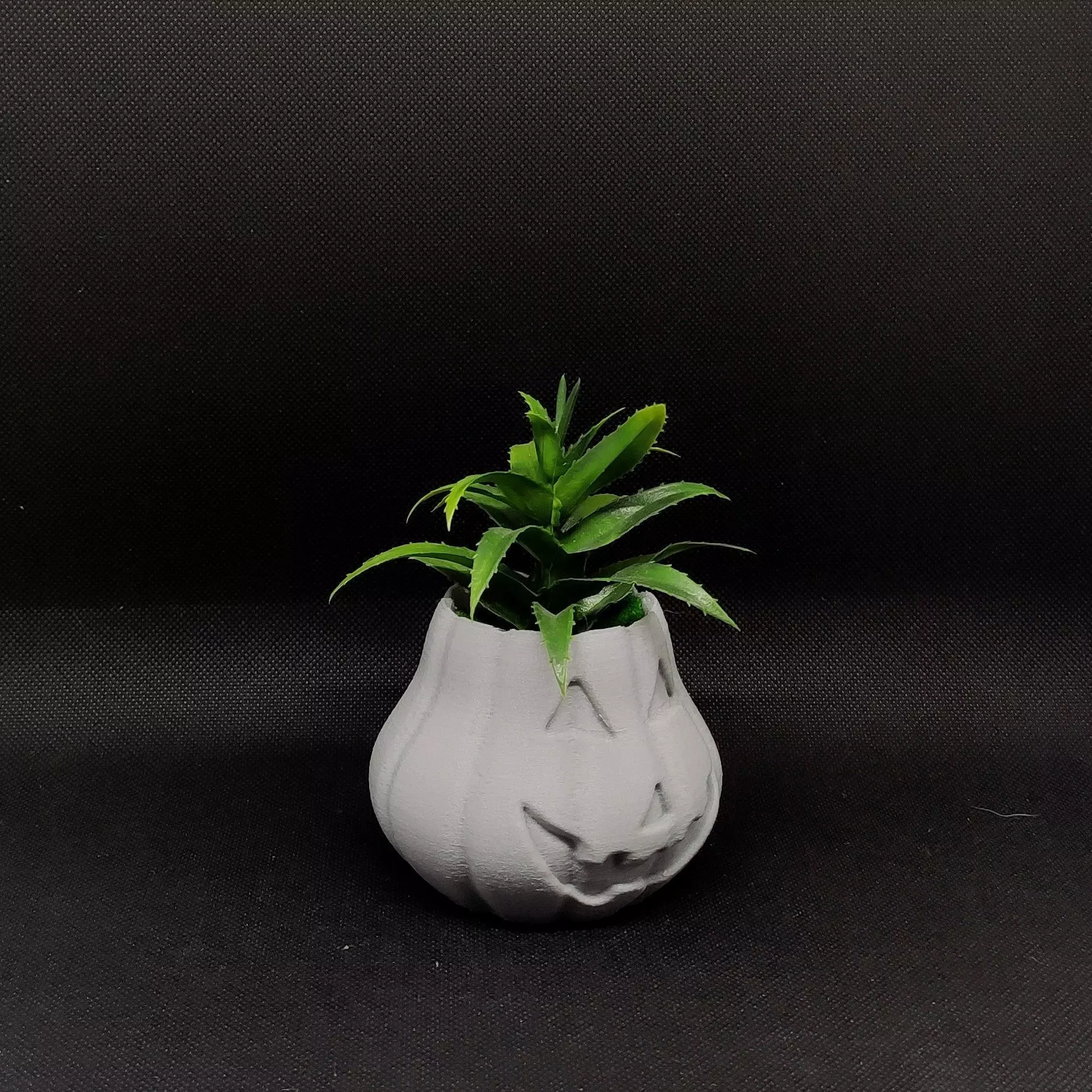 Jack O Lantern Pumpkin Planter STL Halloween Decor Digital File 3D print model_6