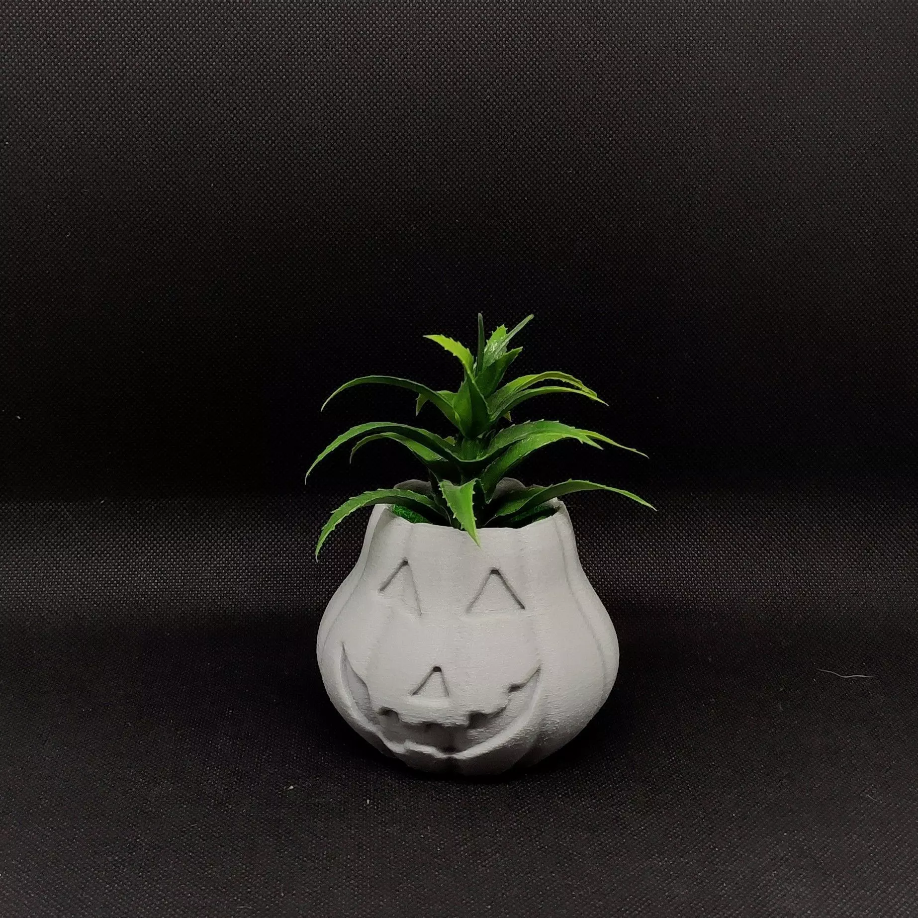 Jack O Lantern Pumpkin Planter STL Halloween Decor Digital File 3D print model_5