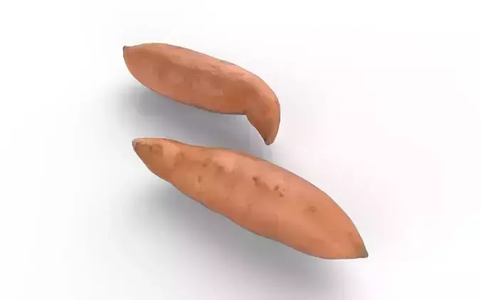 Patato M05 Low-poly 3D model 6
