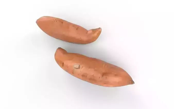 Patato M05 Low-poly 3D model 4