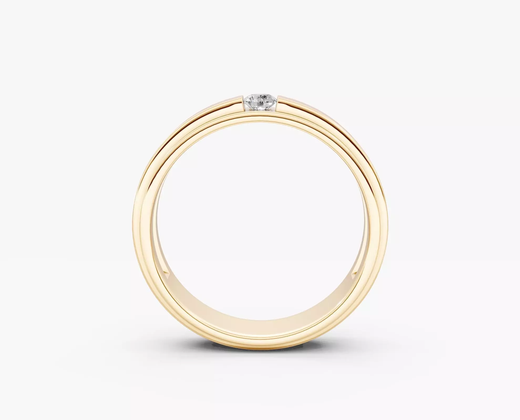 ZA006 MENRING 3D print model_2