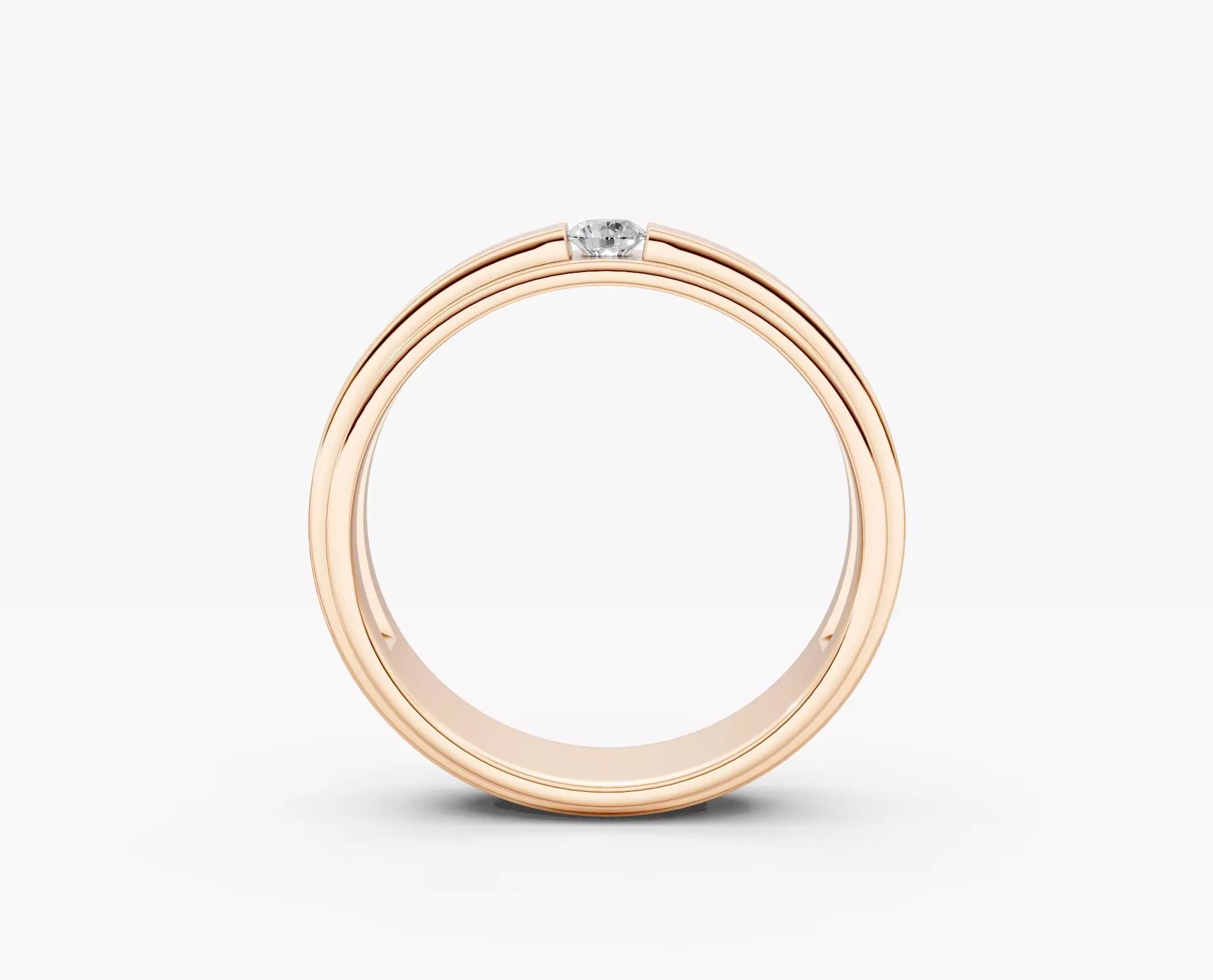 ZA006 MENRING 3D print model_3