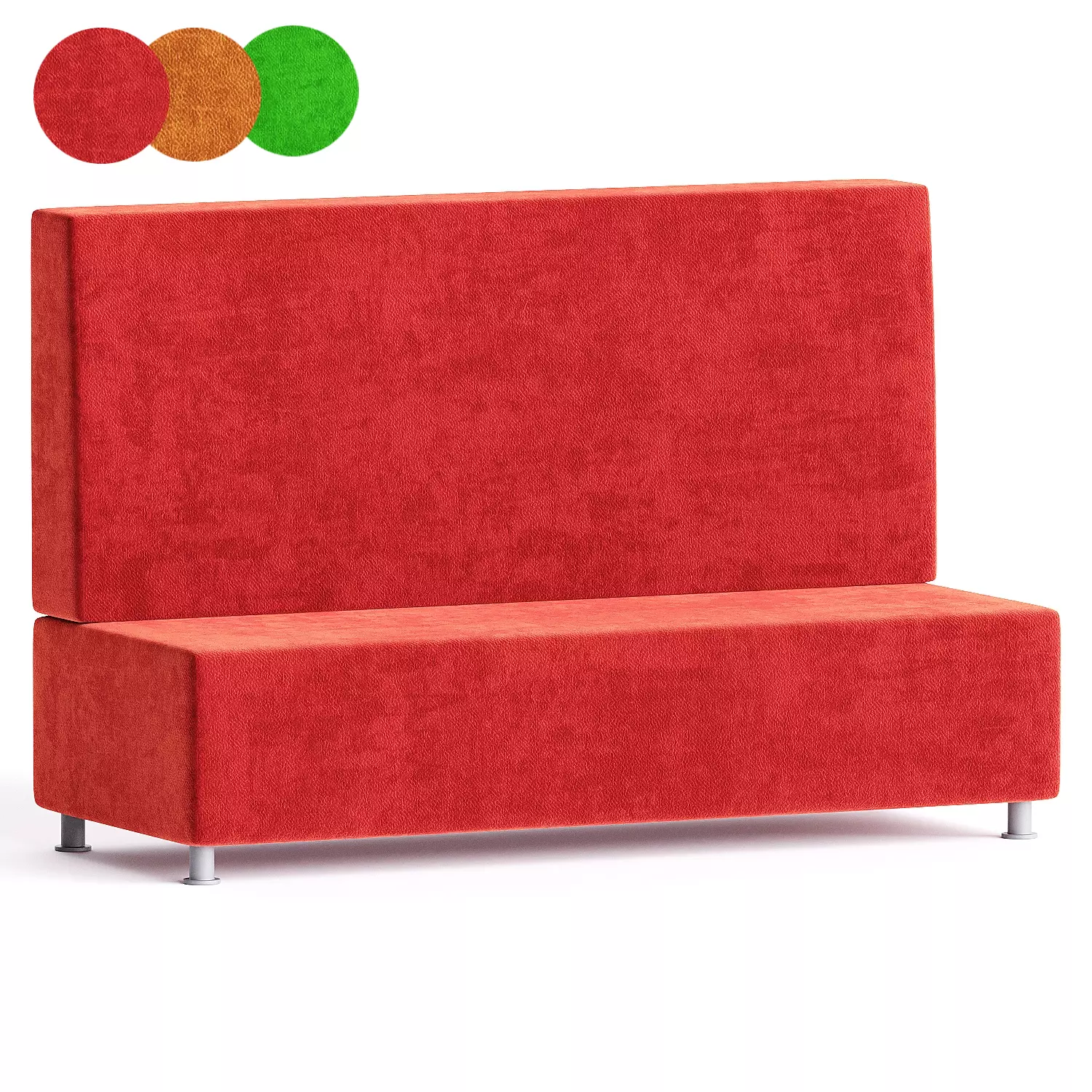 pluto sectional 6 sofa 3D model_0