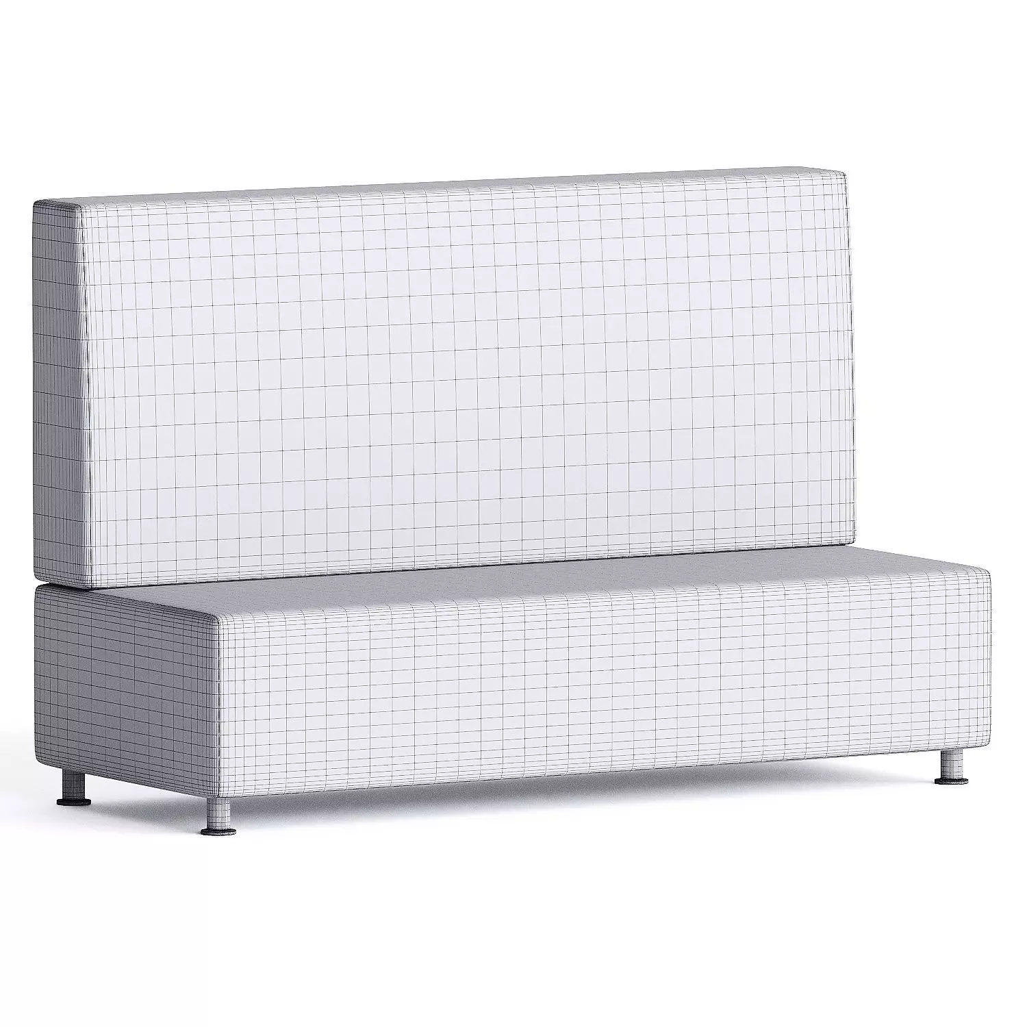 pluto sectional 6 sofa 3D model_3