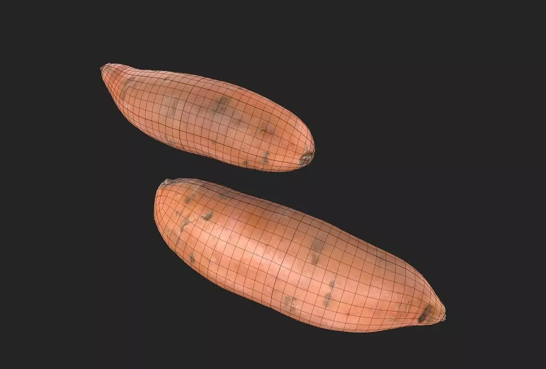 Patato M09 Low-poly 3D model_1