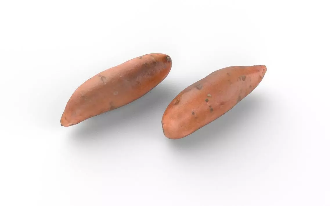 Patato M09 Low-poly 3D model_3