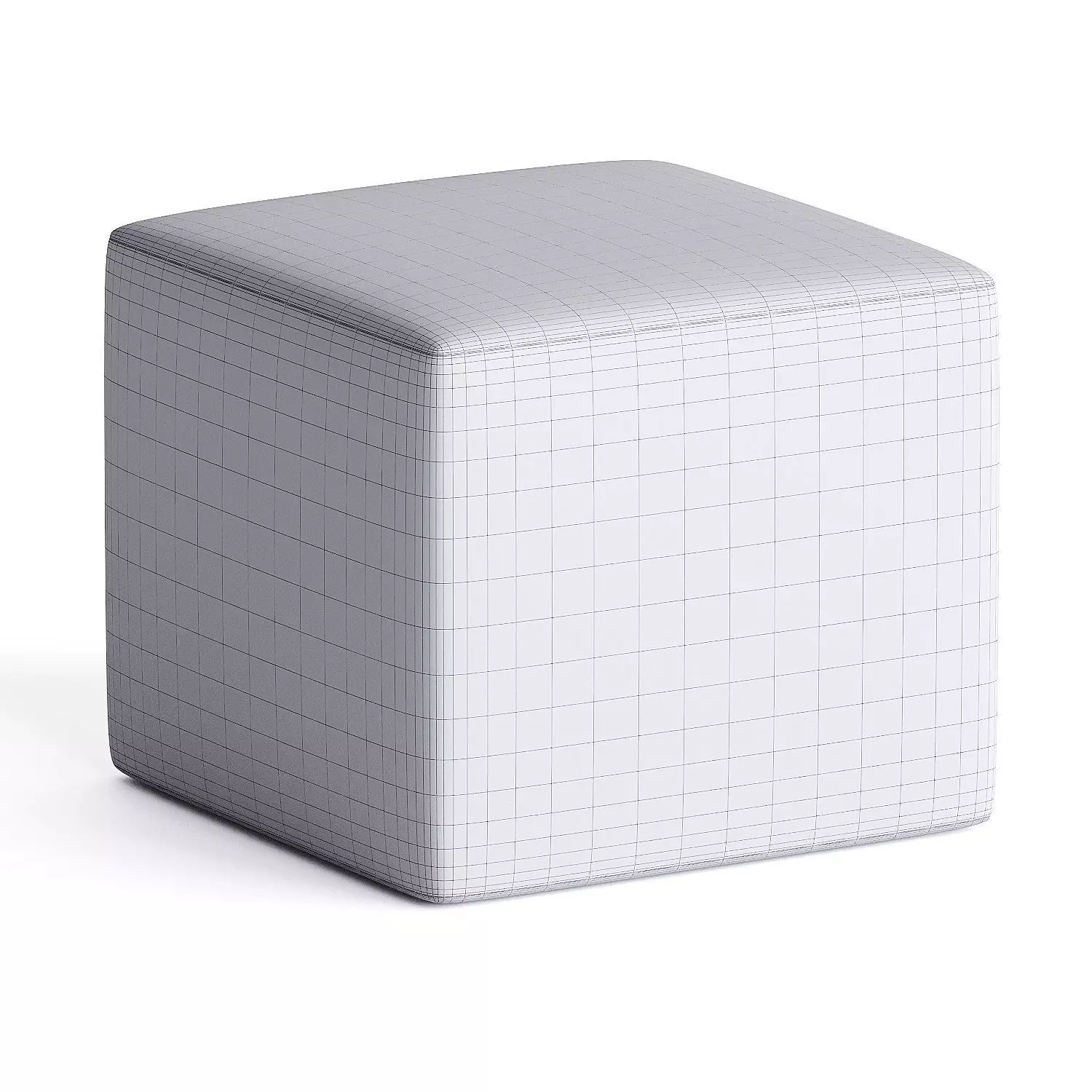 pouf pan 3 3D model_3