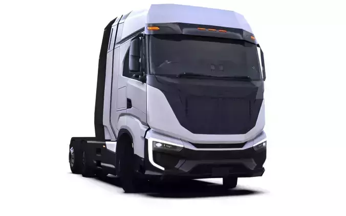 IVECO S EWAY TRUCK  2026  LOWPOLY 3D MODEL