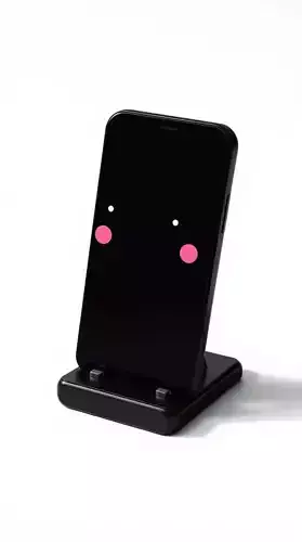 3D Mobile Stand Model for Desk and Display