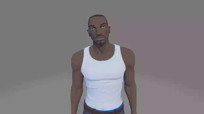 Carl CJ Johnson - GTA SAN ANDREAS